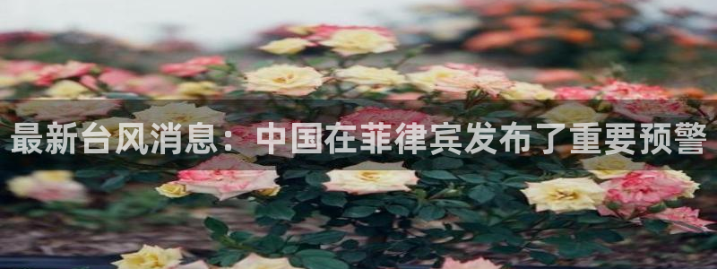 足球直播24直播：最新台风消息：中国在菲律宾发布了重要预警