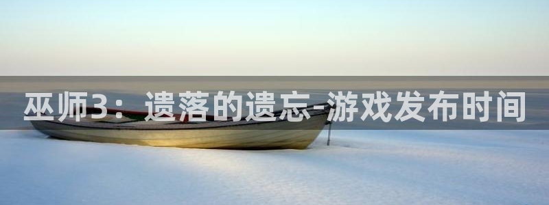 im电竞是哪个国家的衣服品牌：巫师3：遗落的遗忘-游戏发布时间