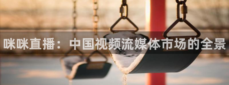 24直播足球直播：咪咪直播：中国视频流媒体市场的全景